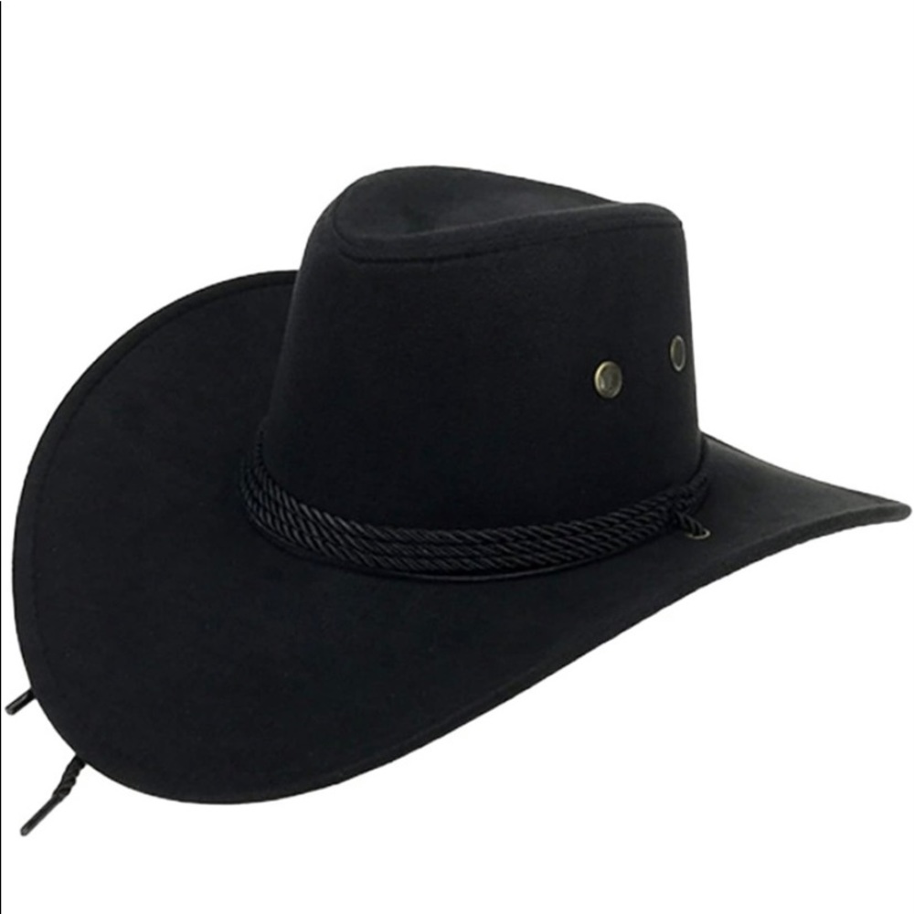 Black cowboy hat